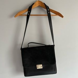 Loeffler Randall Leather Shoulder / Cross-body Bag